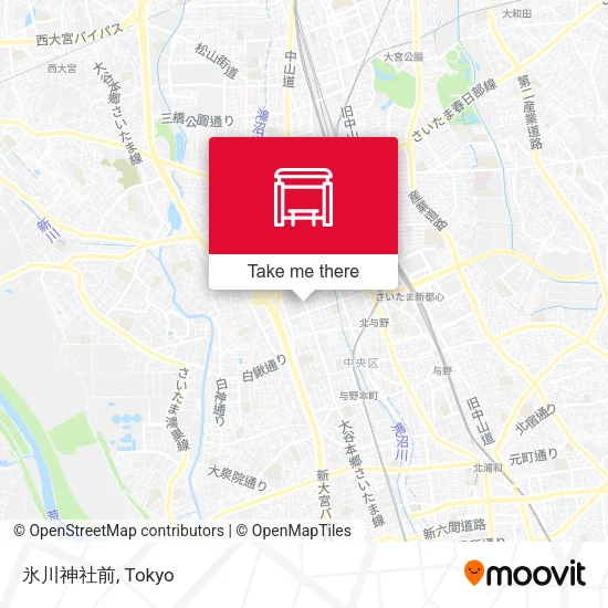 氷川神社前 map