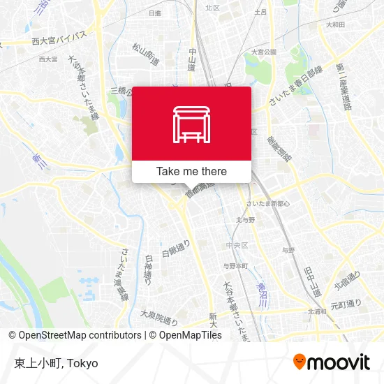 東上小町 map