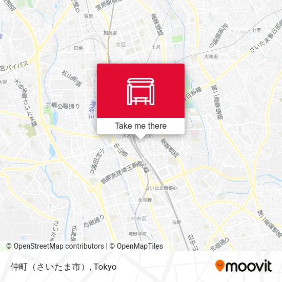 仲町（さいたま市） map