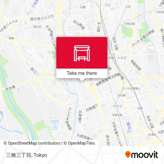 三橋三丁目 map