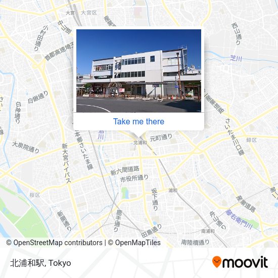 北浦和駅 map