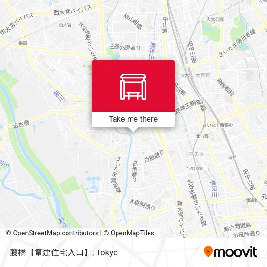 藤橋【電建住宅入口】 map
