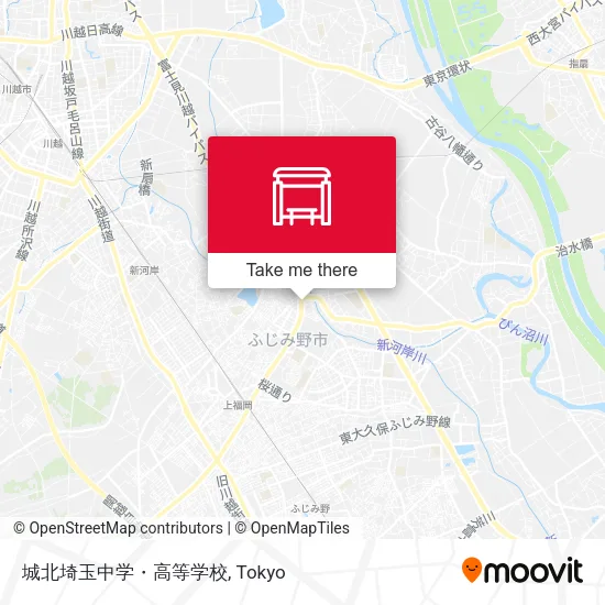 城北埼玉中学・高等学校 map