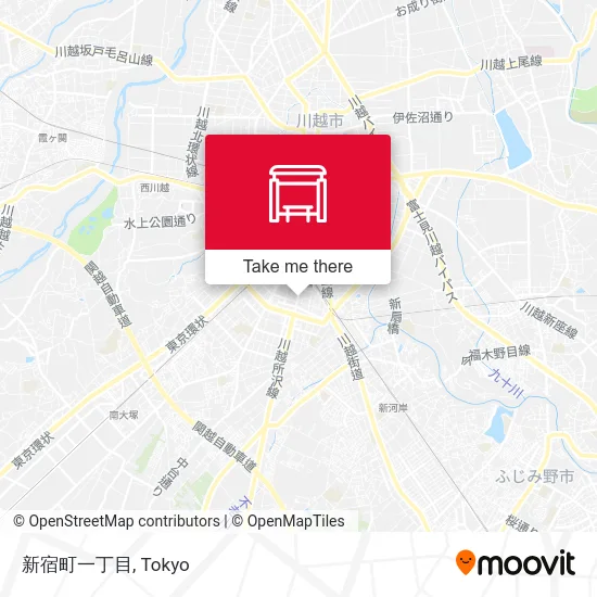 新宿町一丁目 map
