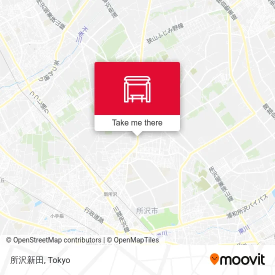 所沢新田 map