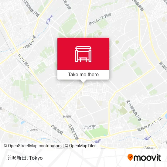 Tokorozawa-Shinden map