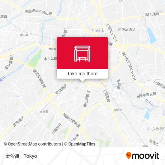 新宿町 map
