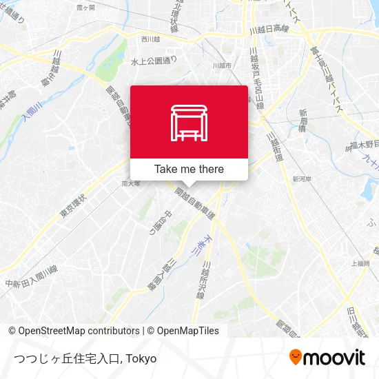 つつじヶ丘住宅入口 map