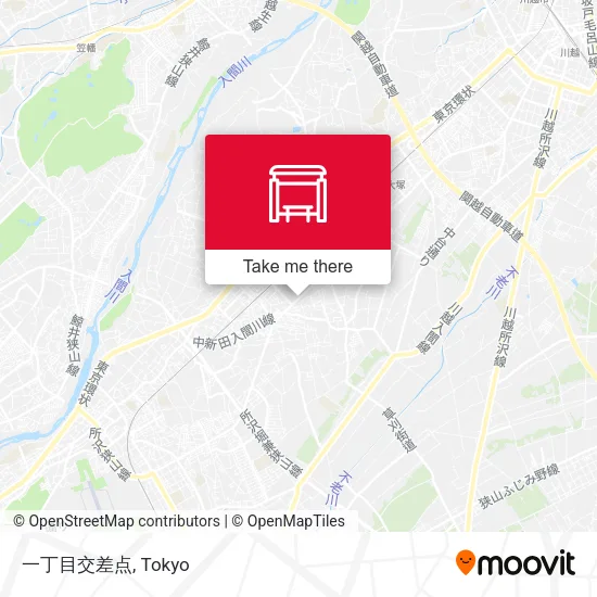 一丁目交差点 map