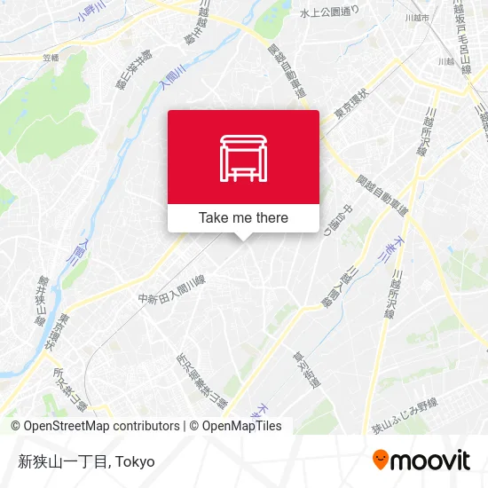 新狭山一丁目 map