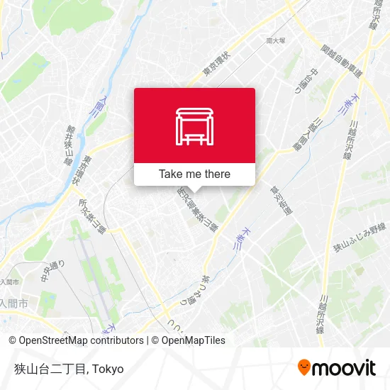 Sayamadai 2-chome map