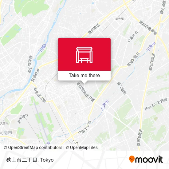 狭山台二丁目 map