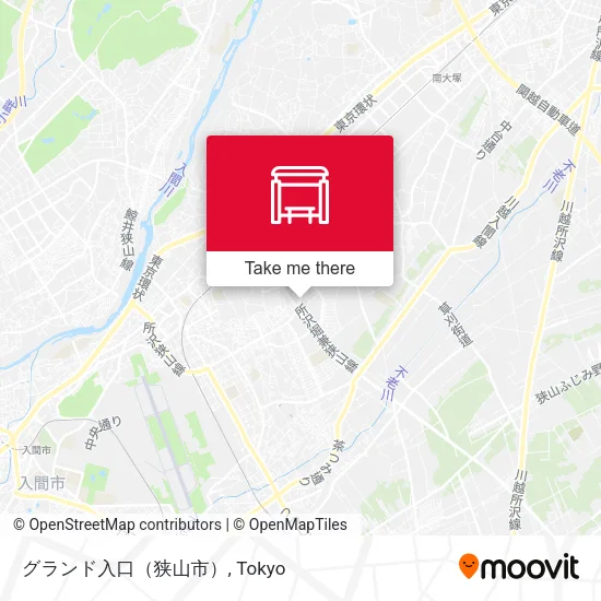 グランド入口（狭山市） map