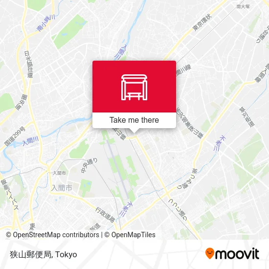 Sayama Post Office map