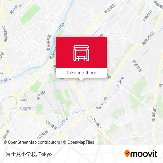 富士見小学校 map