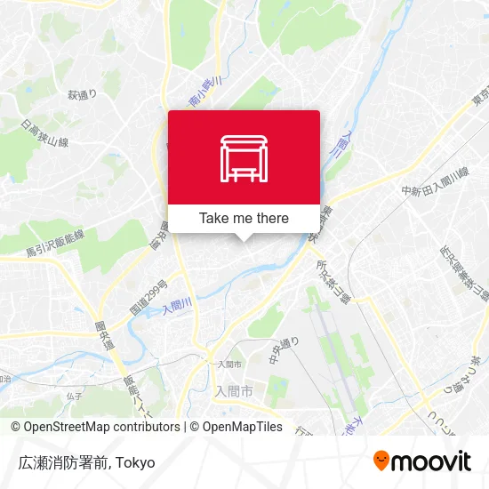 Hirose Fire Station Front map