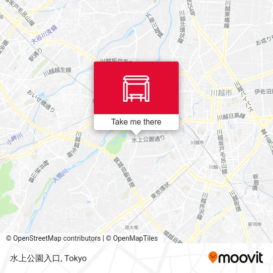 Suijo Park Entrance map