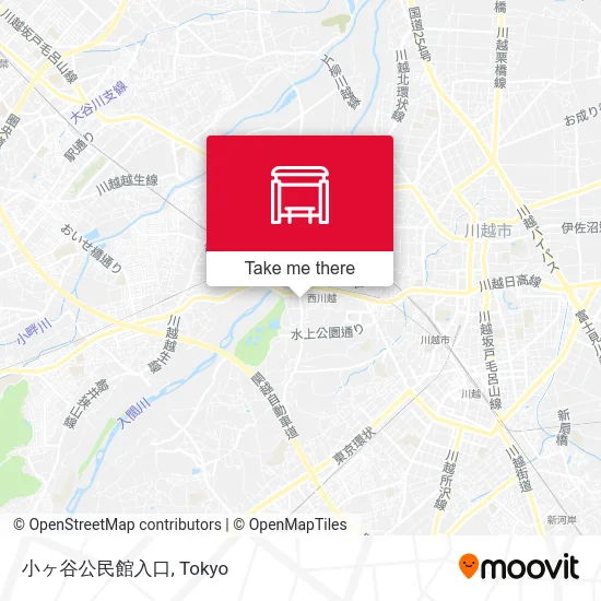 小ヶ谷公民館入口 map