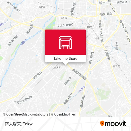 Minami-Otsuka East map