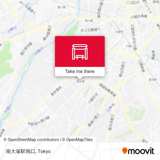 南大塚駅南口 map