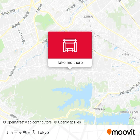 JA Mikajima Branch map