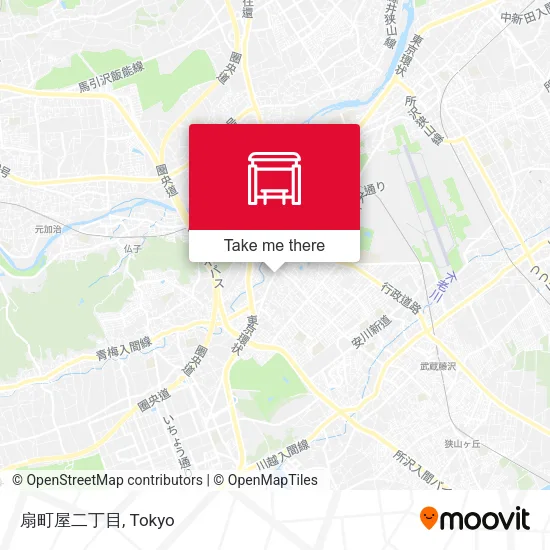 Ogimachi 2-chome map