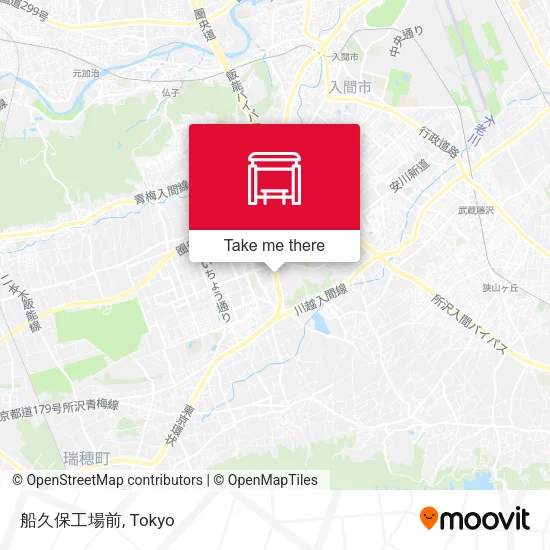 船久保工場前 map