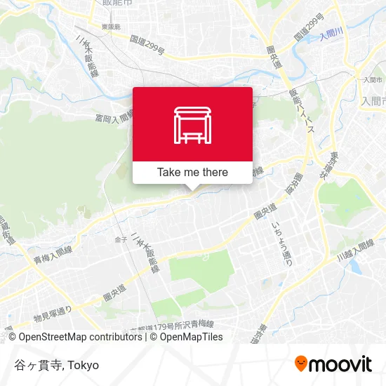 Tanigakuji Temple map