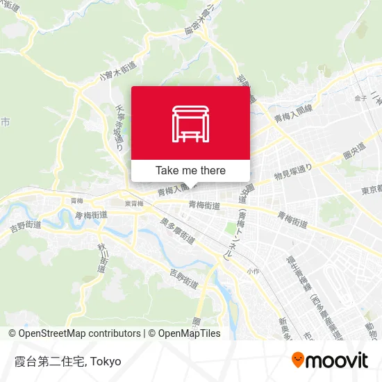 霞台第二住宅 map