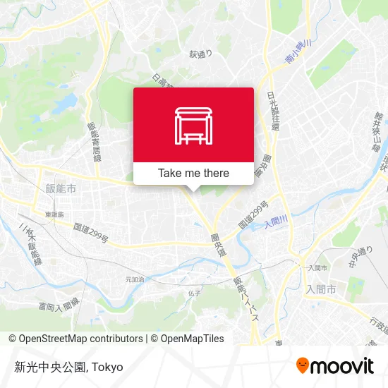 Shinko Central Park map