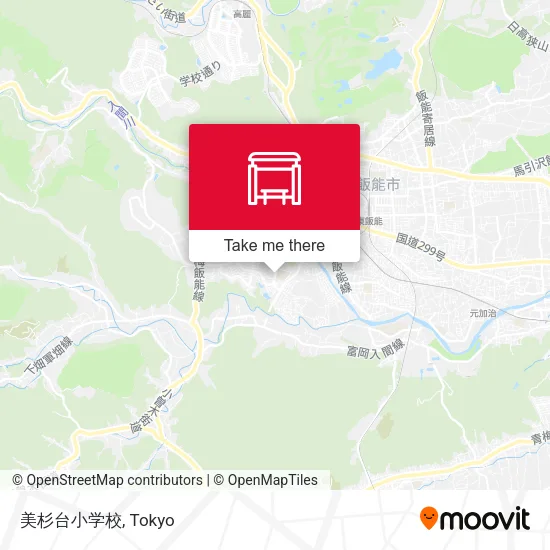 美杉台小学校 map