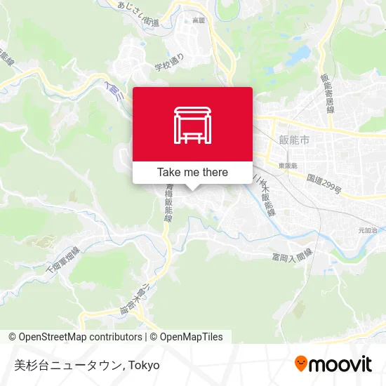 美杉台ニュータウン map