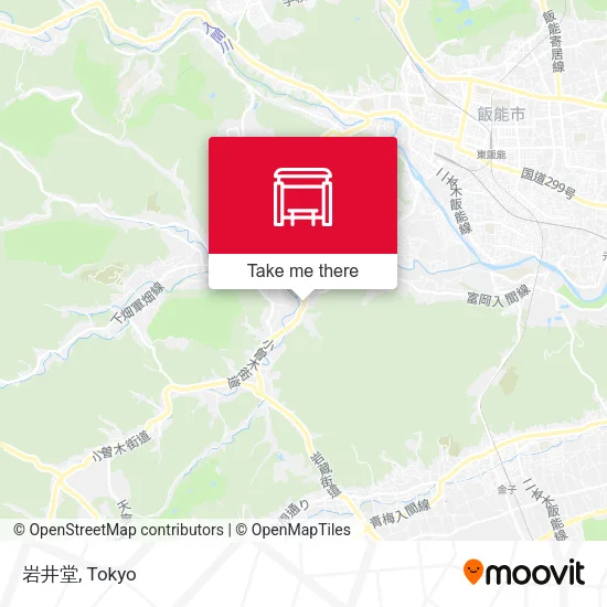 岩井堂 map