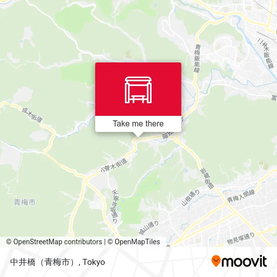 中井橋（青梅市） map