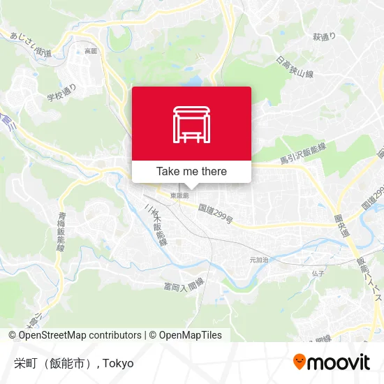 栄町（飯能市） map