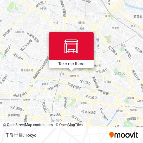 千登世橋 map