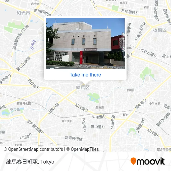 練馬春日町駅 map