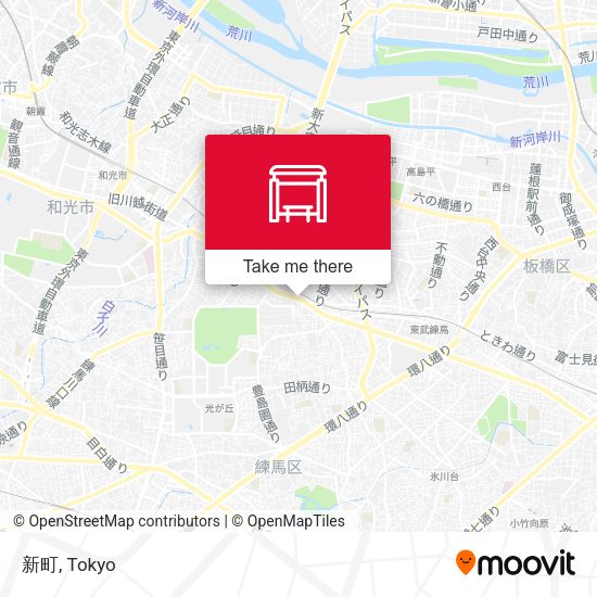 新町 map