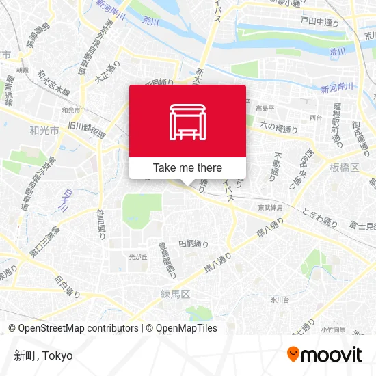 新町 map