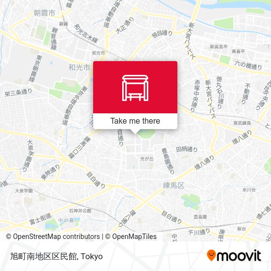 旭町南地区区民館 map