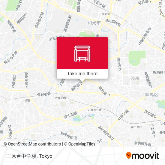 三原台中学校 map