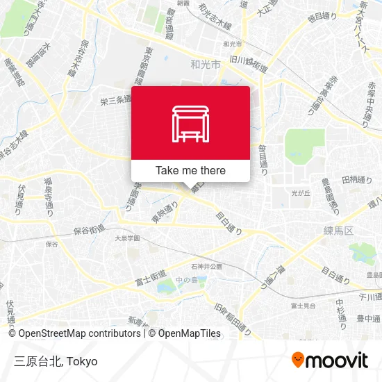 三原台北 map