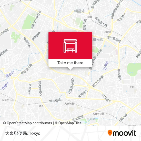 Oizumi Post Office map