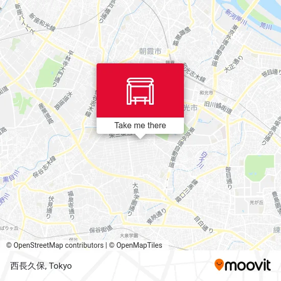 西長久保 map