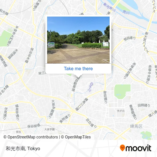 和光市南 map