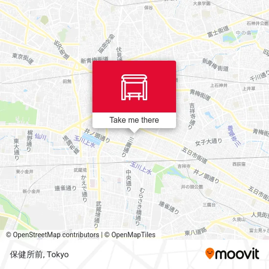 Health Center Front map