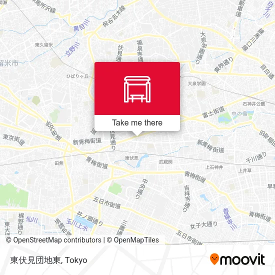 Higashi-Fushimi Housing Complex East map