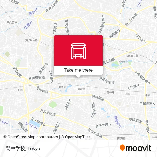 Seki Junior High School map