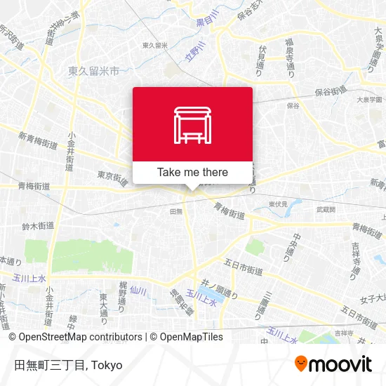 田無町三丁目 map