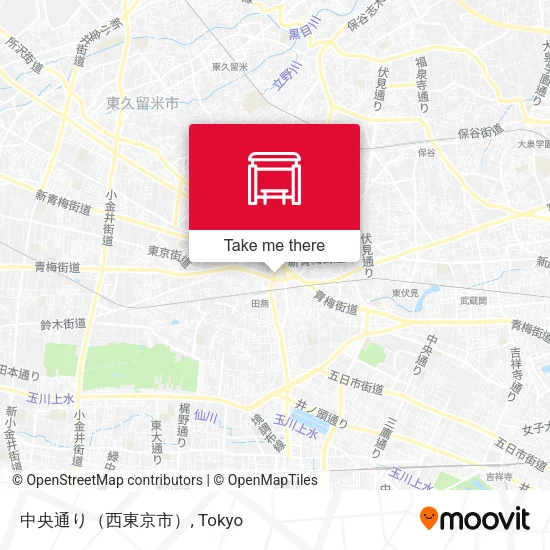 中央通り（西東京市） map